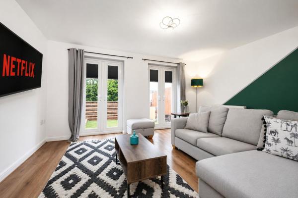 Large 3 Bed Double Driveway Smart Tvlong Stays - Durham Castle