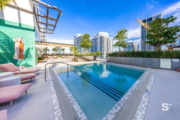Elite 1br & Rooftop Pool In Miami Worldcenter - Miami