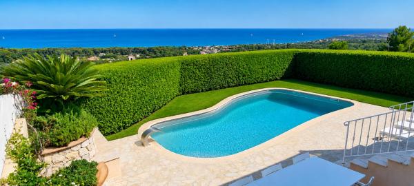 Villa Piscine Avec Magnifique Vue Mer Panoramique - Nice