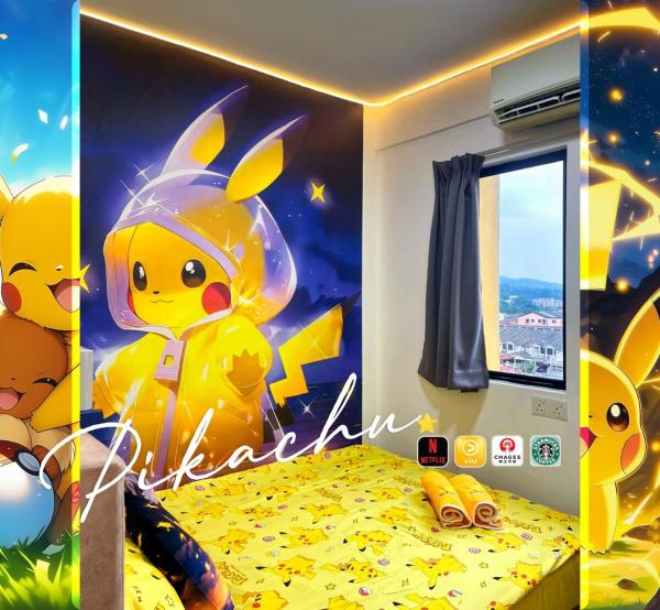 Pikachu 皮卡丘 Studio Walking Distance Get Everything - Malaysia