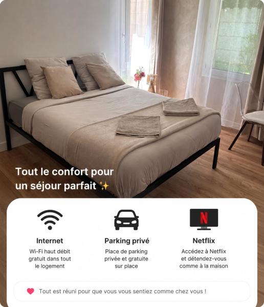 Appartement Proche Université Arras, Parking Gratuit Et Privé - Arras