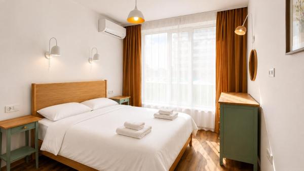 Varna City Park 1br W/yard & Heated Mineral Pool - Varna