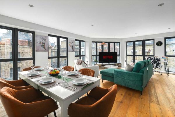 Luxury 70sqm 1bedroom In Hoxton Sq 4 Mins To Old Street Tube Station Sleeps 4 - Southgate - London