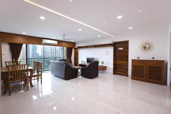 Spacious 3 Bedroom Entire Apartment Near Bkc, Bandra East - Mumbai