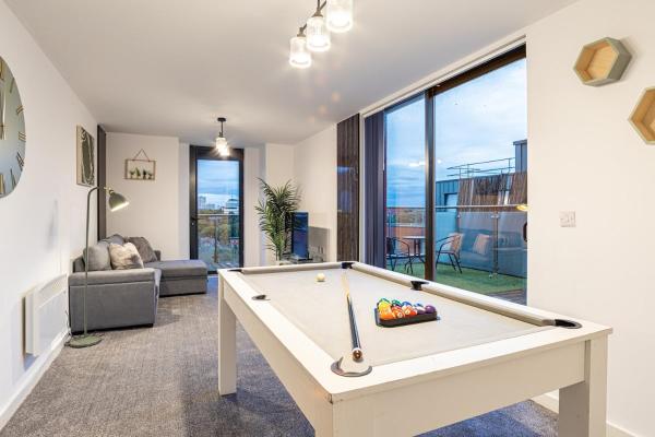 Manchester Penthouse, Pool & Ping Pong, Skyline - Manchester