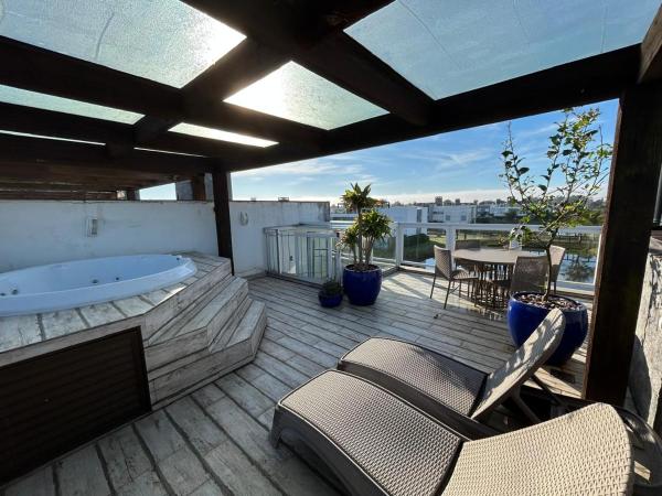 Rossi Cobertura 2q Com Jacuzzi Vista Lago - Capão da Canoa