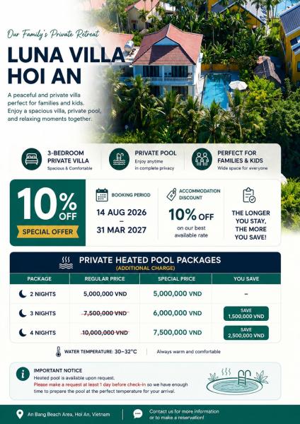 Luna Villa Hoi An Private Pool Villa - Hội An