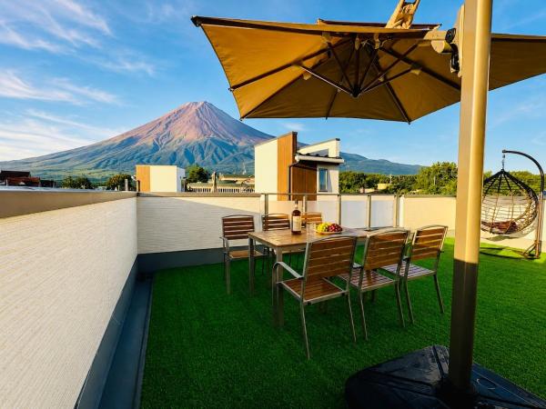Fuji View Lawson C 新築楼頂豪华觀景台看大富士山星空 - 河口湖