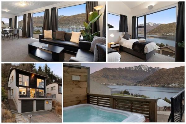 Peak Paradise Lodge - Hot Tub - Lake Views - Queenstown