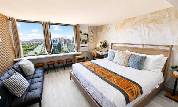 Remodeled Waikiki 2br 2ba 34th Fl Ocean View - Kailua