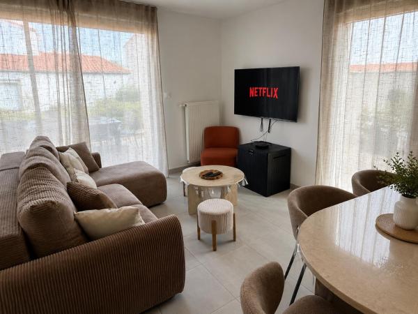 Les Embruns - Villa Pour 8 Personnes - Terrasse & Wi-fi - Challans