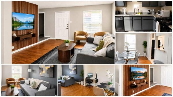 Urban Oasis Stylish 2br Near Med District W Pool & Free Parking - ダラス