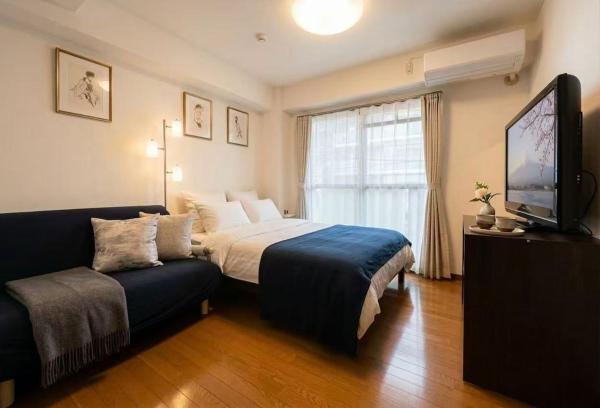 Claire 芝公園 Tokyo Tower - C3 - 1bedroom 2 Toilets With Living Room And Balcony - Ginza