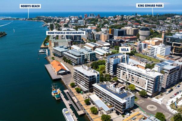 Vela Stay Harbourfront, Walkable & Parking - Newcastle