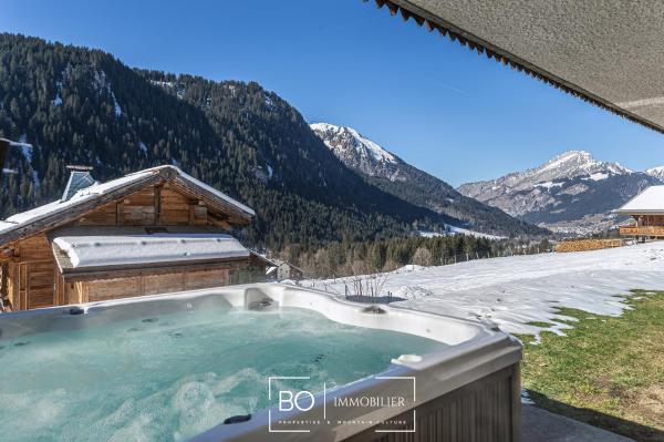 Montbeliarde - Chalet Avec Jacuzzi - Bo Immobilier- Châtel Multipass En ÉTé 2026 En Option Au Tarif De 4euros Par Jour Et Par Personne - Thollon-les-Mémises