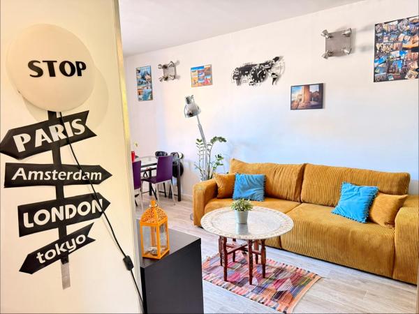 Sweet Home-parking Gratuit - Appartement-proche Centre Ville-2 Chambres - Aix-en-Provence