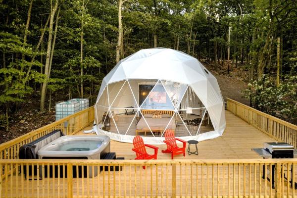 Stunning Dome With Barbecue And Hot-tub In Capon Bridge, West Virginia - 西維吉尼亞