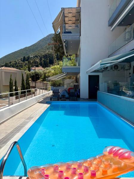 Charming Studio With Pool In Nikiana - Lefkada