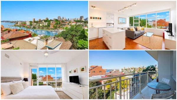 Harbour Views From North Sydney High Street - Crows Nest