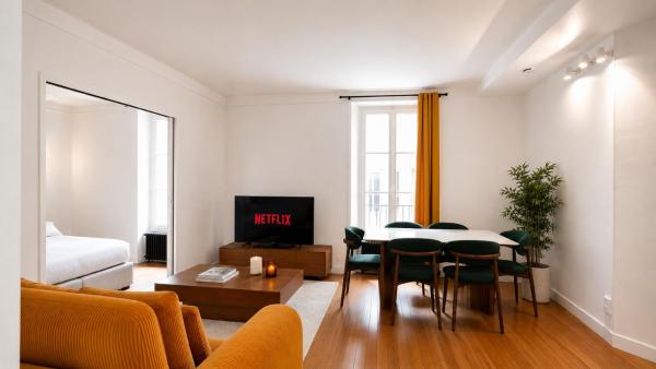 Invalides Stylish 2 Bedroom Apartment With Netflix - Paris