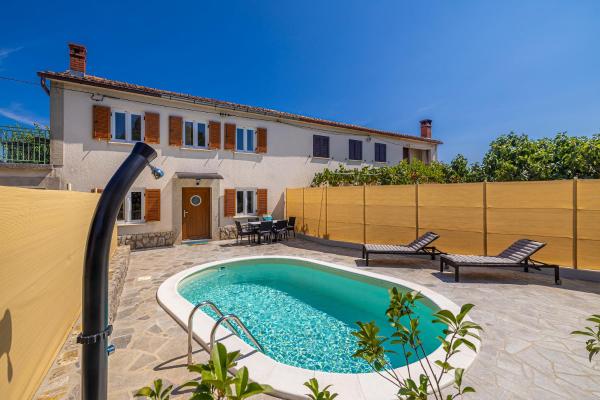 Holiday House San Leonardo With Private Pool - Krk