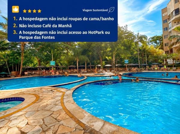 Flat Em Rio Quente Próximo Ao Hot Park Thermas Paradise - Rio Quente