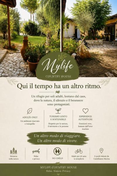 Mylife B&b Country House - Provincia di Taranto