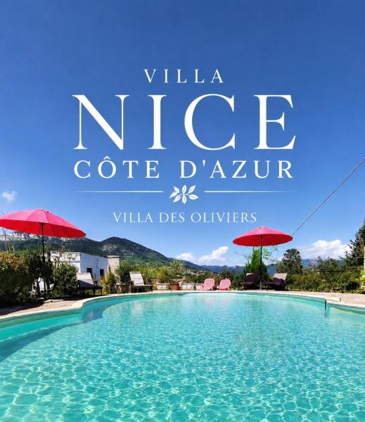 Villa Nice Côte D'azur Piscine Privée Rez De Chaussée - Saint-Laurent-du-Var