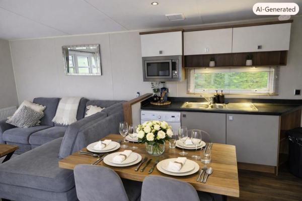 6 Birth Static Caravan Edge Of Lake District No49 Inglenook Lamplugh - Eskdale