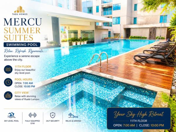 Mercu Summer Suites Klcc By Ng Suites - Kuala Lumpur