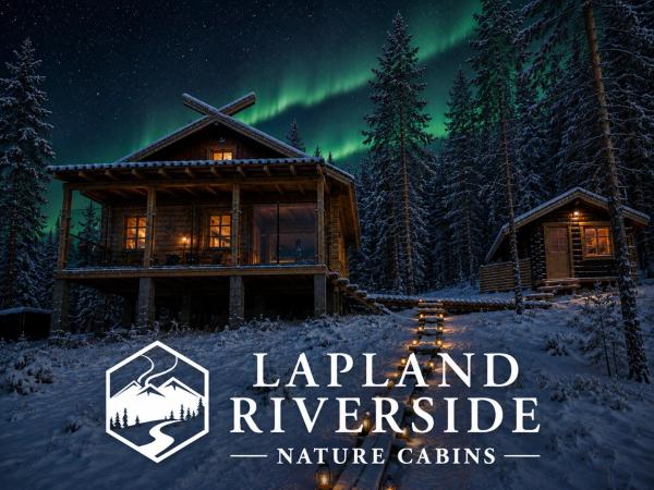 Ylläs, 2xcabin, 2xsauna, Arctic River, 9 Persons, Wifi, Ice Plunge - Finland