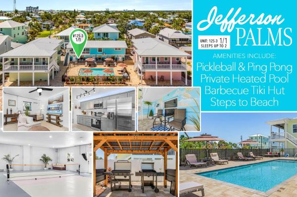 Poolside Fun, Pickleball & Coastal Adventures Await In Fort Myers - Jefferson Palms 125-3 - Roelens - Fort Myers Beach, FL
