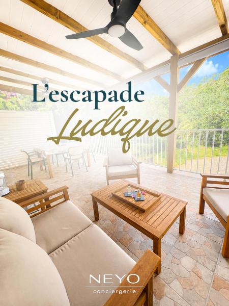 L'escapade Ludique, T2 Cosy Avec Terrasse - Martinique