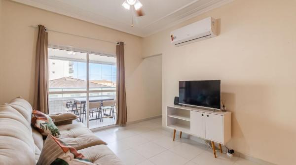 Apto 2 Quartos C Varanda A 200m Da Praia Vila Tupi - Praia Grande