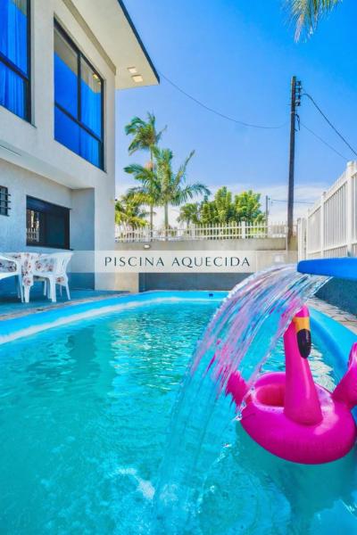 Casa A 100m Da Praia Com Piscina Aquecida - Matinhos