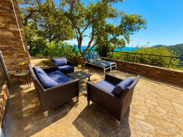Mazet Provençal, Vue Mer - 6 Pers. - Fr-1-900-15 - Bormes-les-Mimosas