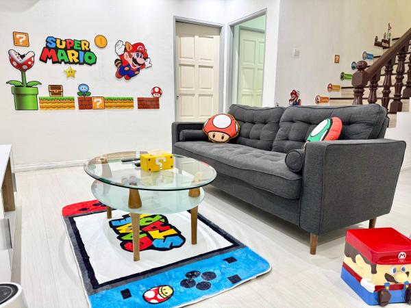 Jk Mario Fun Semi D 6br 6bath 6carpark 18pax - Kuching