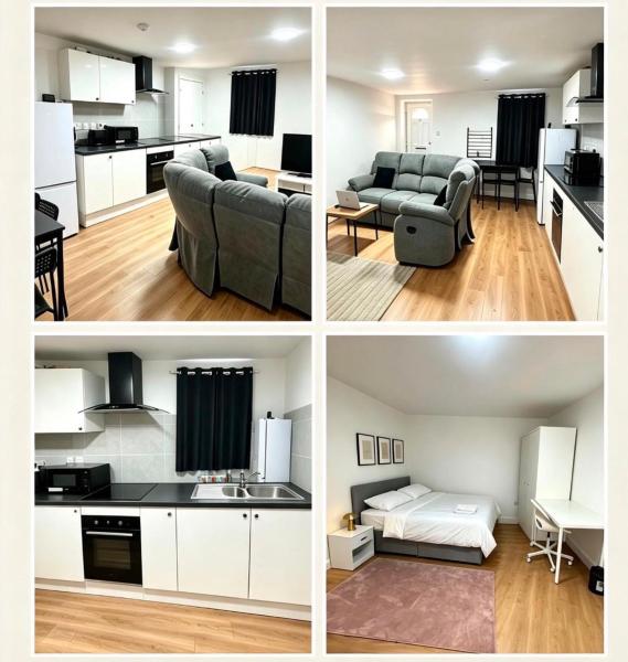 1 Br Apartment Near Luton Airport & Station Sleeps 3-4 - Luton
