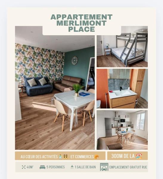Appartement 5 Personnes à 300 M De La Mer - Stella Plage