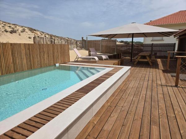 Luxury Beachfront Villa With A Pool - Messanges