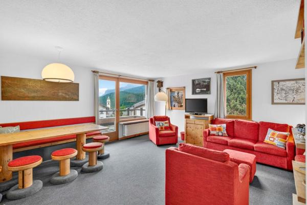 Appartamento 3 Stanze, 2 Bagni E Terrazza Con Vista - Sankt Moritz