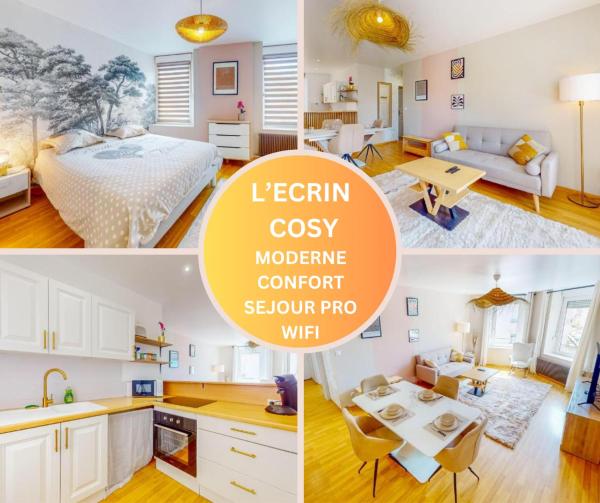L'ecrin Cosy- Moderne & Confort - Ideal Long Sejour - Professionnels Bienvenus - Elite Premium Properties Services - Nancy