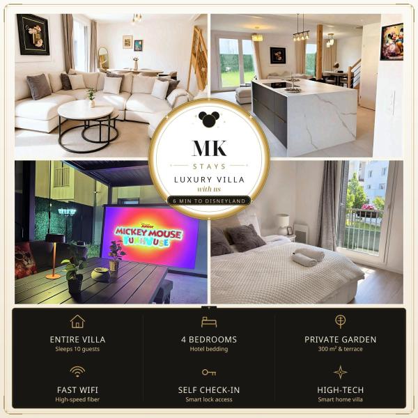 6-min Drive To Disneyland House With Free Parking - Magny-le-Hongre