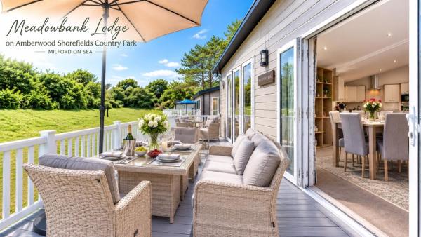 Meadowbank Executive Lodge Pet Friendly Shorefields Country Park, Milford On Sea - Mudeford