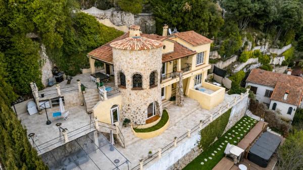 Monaco - La Turbie N- Birds Eye View Luxury Villa - Saint-Jean-Cap-Ferrat