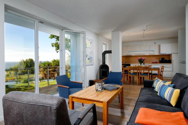 Sassnitz - Kamin, Meerblick, Sauna, Fitness - Fewo Haubentaucher - Lohme