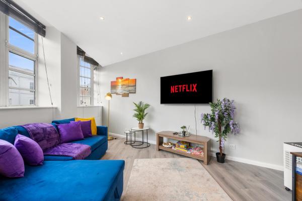 Stylish 1 Bedroom & Bath Flat, City Centre, Minutes From The Beach - Brighton