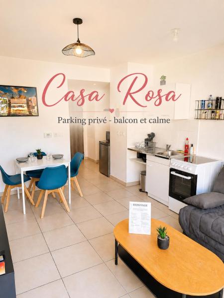 Casa Rosa, Au Calme Avec Garage Privé Et Balcon - Lyon
