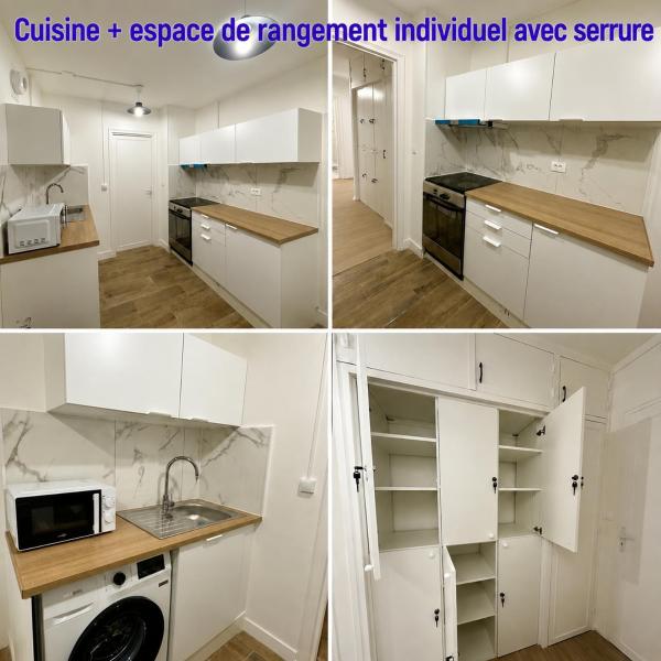 Chambre Meublée Dans Un Appartement En Colocation - Cergy