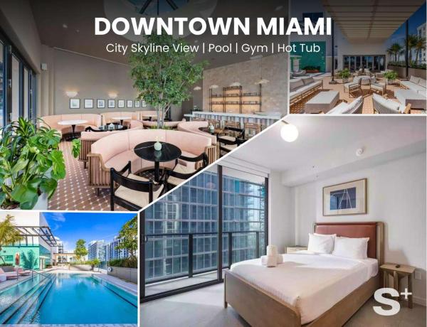 Luxury Studio In Crosby Miami - Rooftop Pool - Miami
